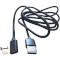 Кабель USB-A to Lightning 1м Black (S0758)