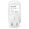 Зарядное устроство DIGITUS Universal Socket Charging Adapter 2xUSB-A, 2.4A Gray/White (DA-70617)