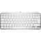 Клавіатура бездротова LOGITECH MX Keys Mini RU Pale Gray (920-010502)