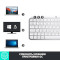 Клавіатура бездротова LOGITECH MX Keys Mini RU Pale Gray (920-010502)