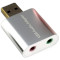 Внешняя звуковая карта USB 2 Channel Mini C-Media (B00668)