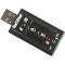 Зовнішня звукова карта USB Virtual 7.1 Channel RTL (B00650)