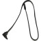 Кабель SATA угловой 40см Black (S0283)