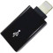 Адаптер OTG USB2.0 AF/Lightning Black (S0676)