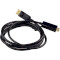 Кабель DisplayPort - HDMI 1.8м Black (S0572)