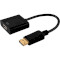 Адаптер DisplayPort - HDMI Black (S0108)