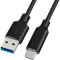 Кабель USB3.1 AM/Type-C 60W 2м Black (S0745)