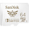 Карта пам'яті SANDISK microSDXC Nintendo Switch 64GB Class 10 (SDSQXAT-064G-GN3ZN)