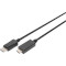 Кабель DIGITUS DisplayPort - HDMI v2.0 2м Black (AK-340303-020-S)