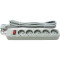 Мережевий фільтр PROLOGIX PRS-050P5-45G Gray, 5 розеток, 4.5м