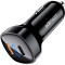 Автомобільний зарядний пристрій ACEFAST B4 Fast Charge Car Charger 66W (1xUSB-C, 1xUSB-A, PD3.0 36W, QC3.0 30W) Black