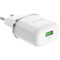 Зарядное устройство BOROFONE BA36A High Speed 1xUSB-A, QC3.0, 18W White (BA36AW)