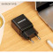 Зарядний пристрій BOROFONE BA19A Nimble 1xUSB-A, 1A Black w/Micro-USB cable
