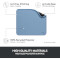 Коврик для мыши LOGITECH Mouse Pad Studio Series Blue Gray (956-000051)