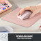 Коврик для мыши LOGITECH Mouse Pad Studio Darker Rose (956-000050)