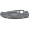 Складаний ніж SPYDERCO Resilience FRN Serrated Black Blade (C142PSBBK)