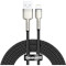 Кабель BASEUS Cafule Metal Data Cable USB for Lightning 2м Black (CALJK-B01)