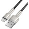 Кабель BASEUS Cafule Metal Data Cable USB for Lightning 2м Black (CALJK-B01)