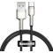 Кабель BASEUS Cafule Metal Data Cable USB to Type-C 66W 1м Black (CAKF000101)