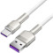 Кабель BASEUS Cafule Metal Data Cable USB to Type-C 66W 1м White (CAKF000102)