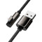 Кабель BASEUS Legend Series Elbow Fast Charging Data Cable USB to iP 1м Black (CALCS-01)