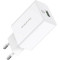 Зарядний пристрій BOROFONE BA21A Long Journey 1xUSB-A White w/Micro-USB cable