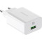 Зарядний пристрій BOROFONE BA21A Long Journey 1xUSB-A White w/Micro-USB cable