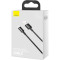 Кабель BASEUS Superior Series Fast Charging Data Cable USB to Type-C 66W 2м Black (CATYS-A01)