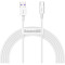 Кабель BASEUS Superior Series Fast Charging Data Cable USB to Type-C 66W 2м White (CATYS-A02)