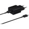 Зарядное устройство SAMSUNG EP-T1510X 15W PD Power Adapter Black w/Type-C to Type-C cable (EP-T1510XBEGEU)