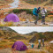 Палатка 2-местная NATUREHIKE Mongar 2 Purple (NH17T007-M-VL)