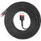 Кабель BASEUS Cafule Cable USB for Micro 3м Black/Red (CAMKLF-H91)