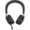 Гарнітура бездротова JABRA Evolve2 75 MS Stereo USB-A w/charging base Black (27599-999-989)