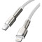 Кабель BASEUS Cafule Metal Data Cable Type-C to Lightning PD 20W 2м White (CATLJK-B02)