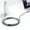 Кабель BASEUS Display Fast Charging Data Cable Type-C to Type-C 100W 1м Green (CATSK-B06)
