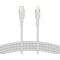 Кабель BELKIN Boost Up Charge Pro Flex USB-C Cable with Lightning Connector 1м White (CAA011BT1MWH)