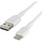 Кабель BELKIN Boost Up Charge USB-A to USB-C 1м White (CAB001BT1MWH)