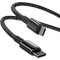 Кабель BASEUS Tungsten Gold Series Fast Charging Data Cable Type-C 100W 2м Black (CATWJ-A01)