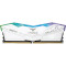 Модуль памяти TEAM T-Force Delta RGB White DDR5 6400MHz 32GB Kit 2x16GB (FF4D532G6400HC40BDC01)