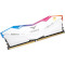 Модуль памяти TEAM T-Force Delta RGB White DDR5 6400MHz 32GB Kit 2x16GB (FF4D532G6400HC40BDC01)