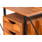 Комп'ютерний стіл з тумбою SPECIAL4YOU Bacca Brown (E4138)