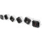 Удлинитель DIGITUS Flexible Black, 4 розетки, 2xUSB, 1.6м (DA-70620)