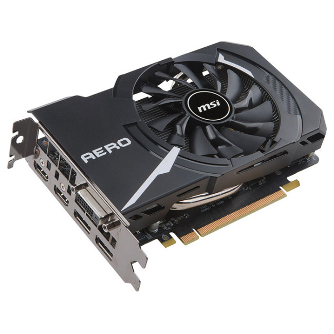 MSI Geforce GTX1060 6GB OC　AERO ITX Видеокарта MSI GeForce GTX 1060 6GB GDDR5 192-bit Aero ITX OC (GTX