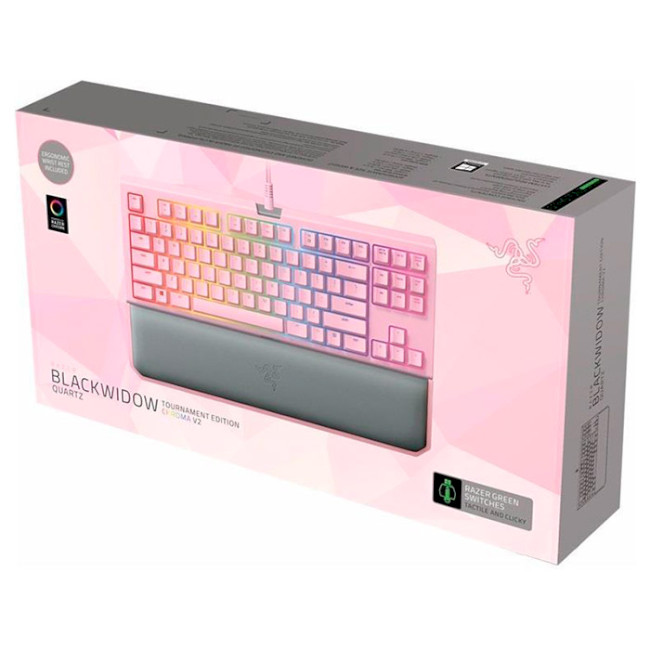 razer blackwidow tournament edition quartz