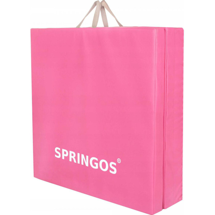 Складной гимнастический мат SPRINGOS FA0061 Pink