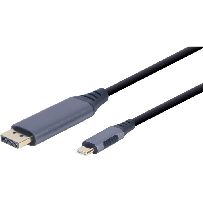 Кабель CABLEXPERT USB-C - DisplayPort 1.8м Gray (CC-USB3C-DPF-01-6)