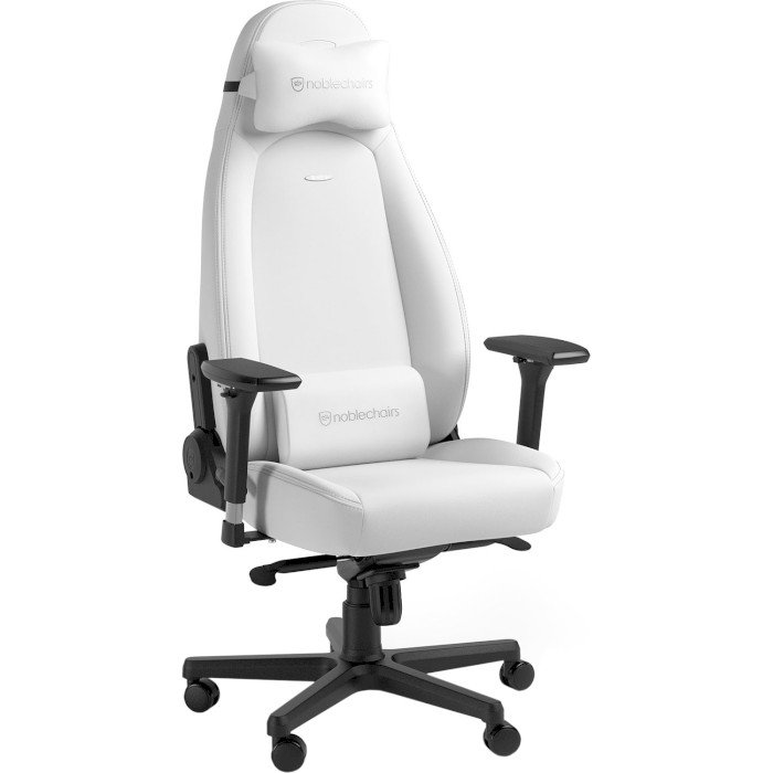 Кресло геймерское NOBLECHAIRS Icon White Edition (NBL-ICN-PU-WED)