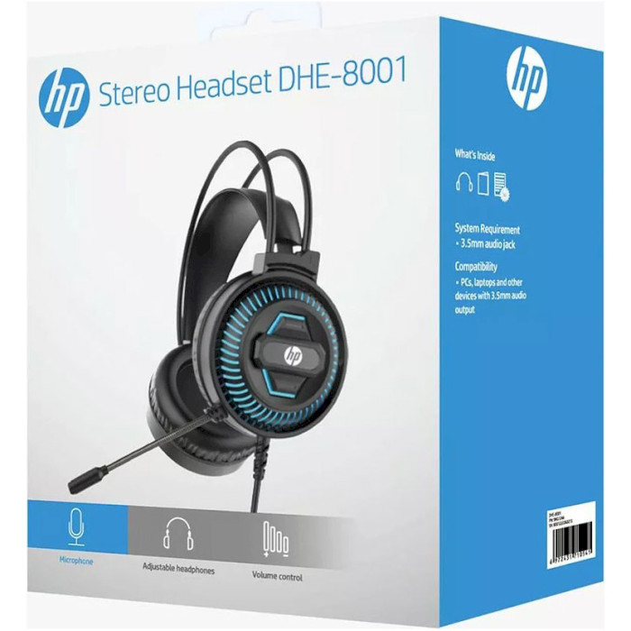 Наушники геймерские HP DHE-8001