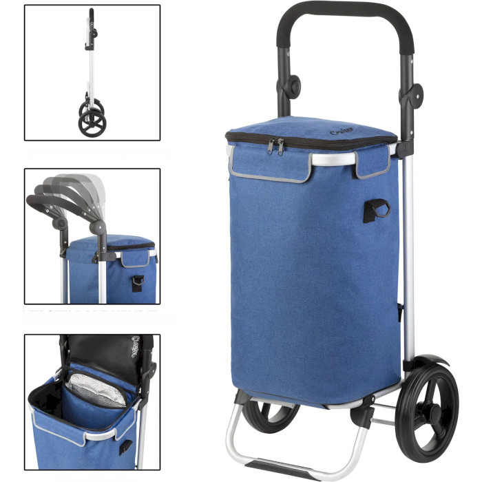 Сумка-тележка SHOPPINGCRUISER Allround 60L Blue (650065)