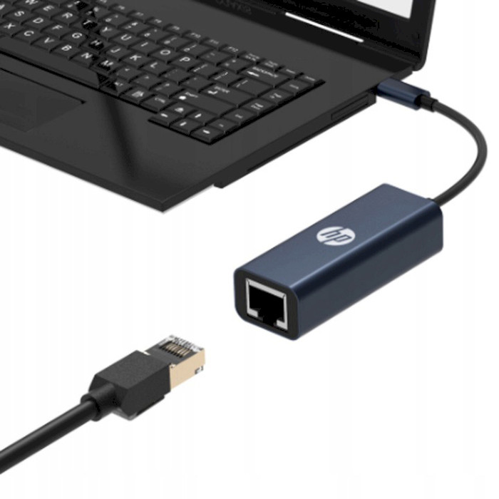 Сетевой адаптер HP USB-C to Gigabit Ethernet (DHC-CT208)